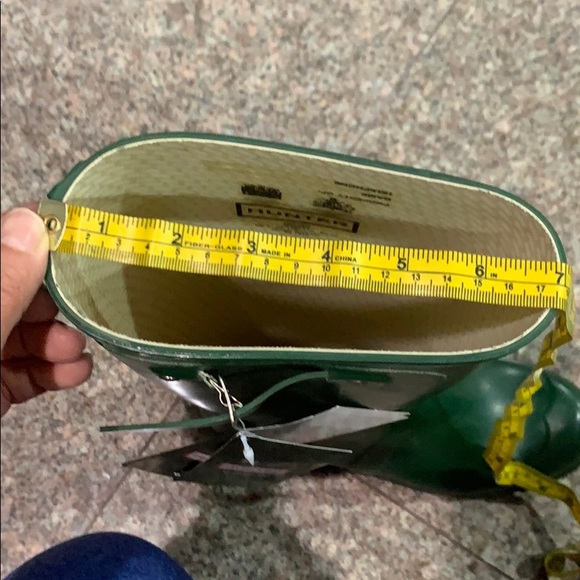 NWT! Hunter Tall Green Boots size 43 M10/F11 - Picture 8 of 17